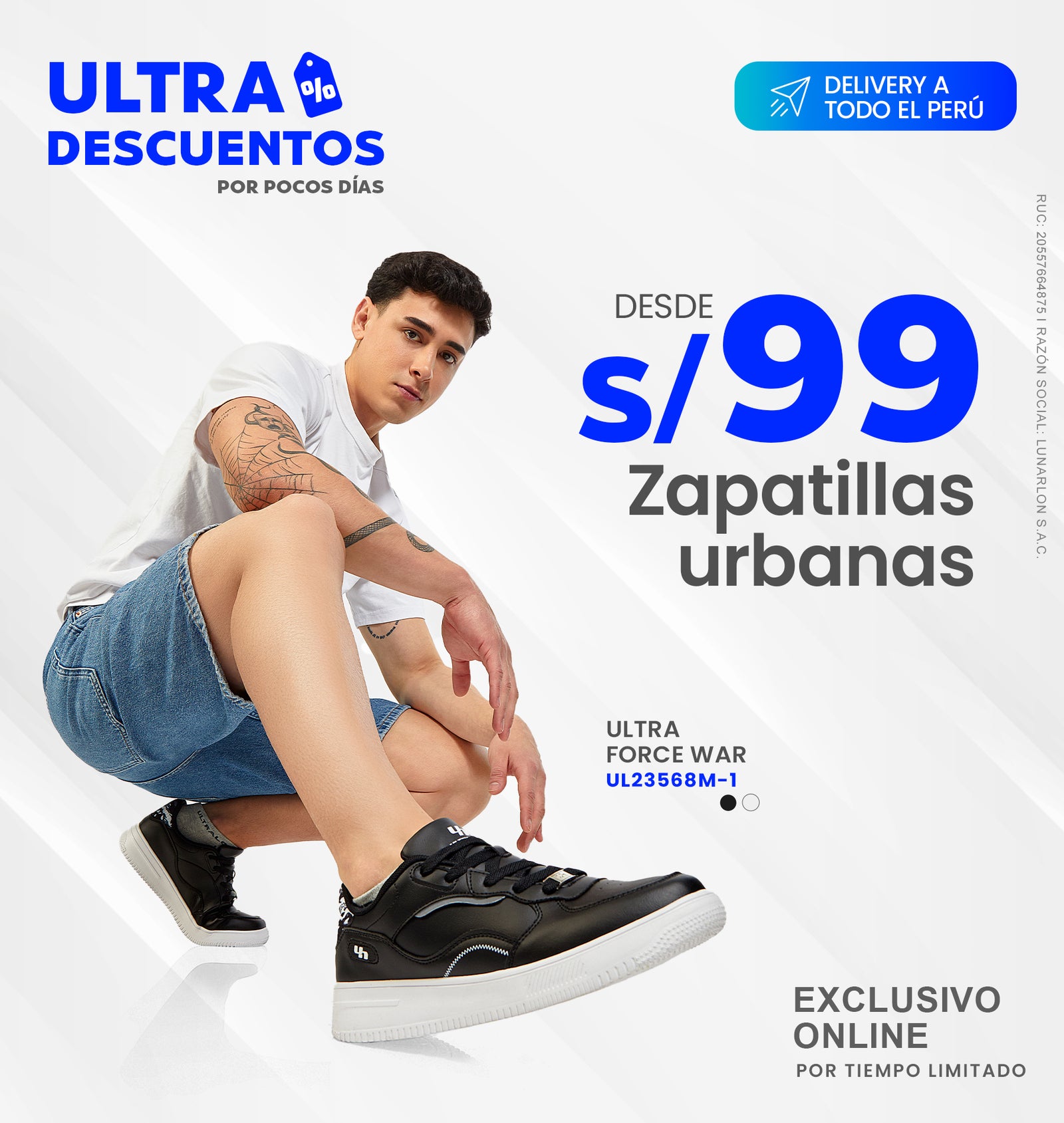 ULTRALON OFICIAL | Zapatillas y Ropa deportiva